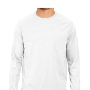 Full Sleeves Round Neck T-Shirt White