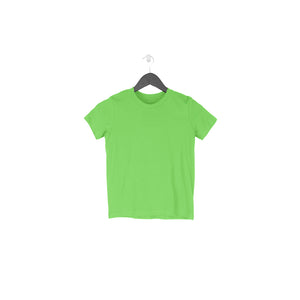 Half Sleeves Round Neck T-Shirt Liril Green