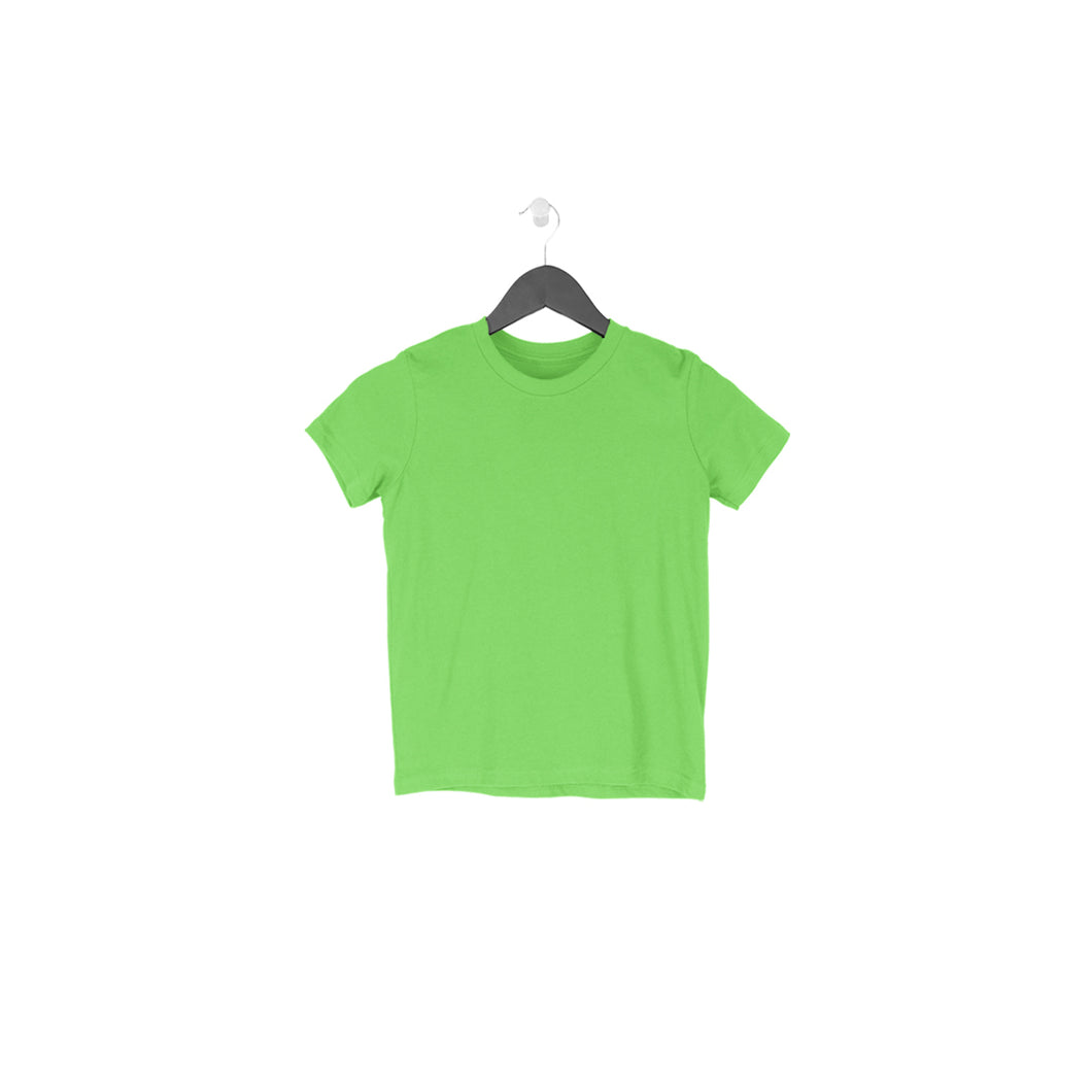 Half Sleeves Round Neck T-Shirt Liril Green