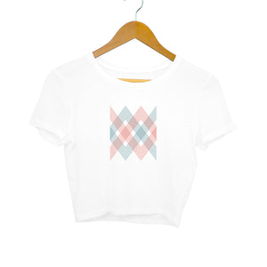 "CONCEPT DESIGN" Crop Tops White